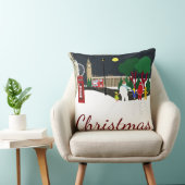 Weihnachtsbande in London Cushion Kissen (Stuhl )