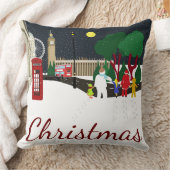 Weihnachtsbande in London Cushion Kissen (Decke)