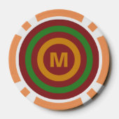 Weihnachtsbänder für Poker-Chips Pokerchips (Rückseite)
