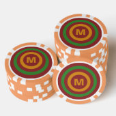 Weihnachtsbänder für Poker-Chips Pokerchips (Stapel)