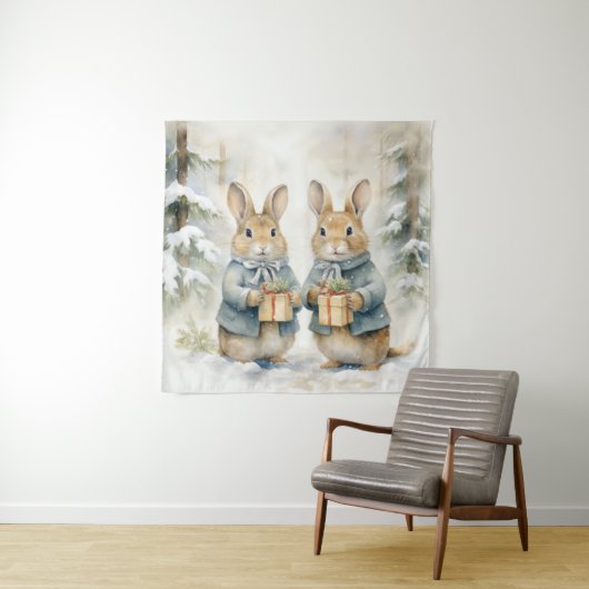 Weihnachtsbänder Wandteppich (Beispiel)