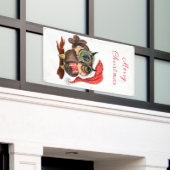 Weihnachtsbanner Banner (Äußeres Gebäude)