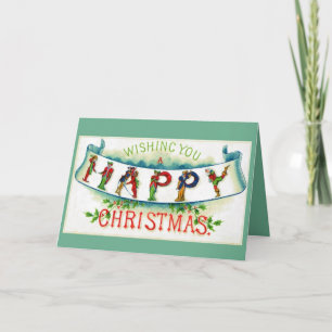 Weihnachtsbanner Feiertagskarte