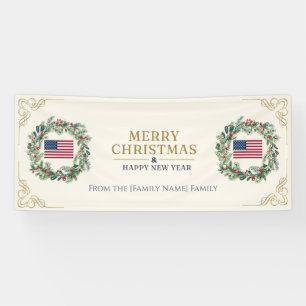 Weihnachtsbanner für das Militär - Frohe Weihnacht Banner