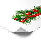 Weihnachtsbanner Poster (Ecke)