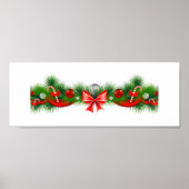 Weihnachtsbanner Poster (Vorne)