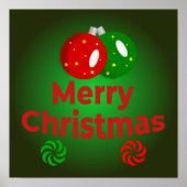 Weihnachtsbanner Poster (Vorne)