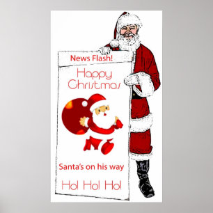 Weihnachtsbanner Poster