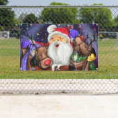 Weihnachtsbanner und Reindeers Banner (Insitu)