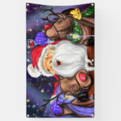 Weihnachtsbanner und Reindeers Banner (Vertikal)