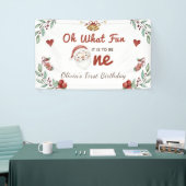 Weihnachtsbanner zum ersten Geburtstag Banner (Messeveranstaltung)