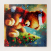 Weihnachtsbär (1) puzzle (Horizontal)