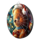 Weihnachtsbär (3) dartscheibe (Vorderseite rechts)