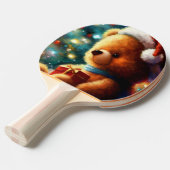 Weihnachtsbär (3) tischtennis schläger (Vorderseite)