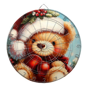 Weihnachtsbär (4) dartscheibe