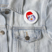 Weihnachtsbär Button (Beispiel)