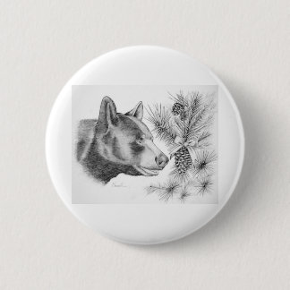 Weihnachtsbär Button
