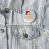 Weihnachtsbär Button (Beispiel)