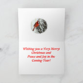 Weihnachtsbär Feiertagskarte (Innenseite)