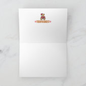 Weihnachtsbär Feiertagskarte (Innenseite)