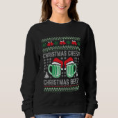 Weihnachtsbär | Funny Holiday Drink Party Sweatshirt (Vorderseite)