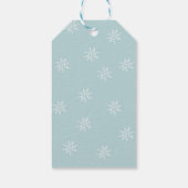 Weihnachtsbär Geschenkanhänger (Rückseite)