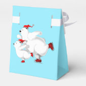 Weihnachtsbär-Geschenkboxen Geschenkschachtel (Rückseite)