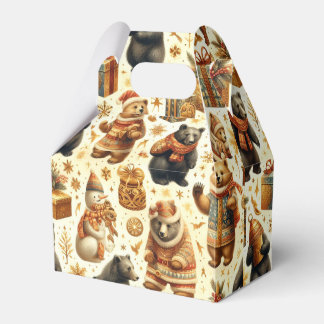 Weihnachtsbär Geschenkschachtel