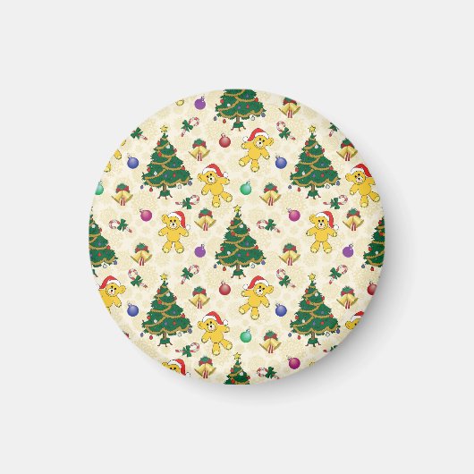 Weihnachtsbär, Glocken und Baum Magnet (Vorne)
