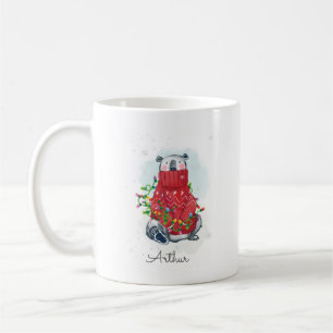 Weihnachtsbär im Wasser Kaffeetasse