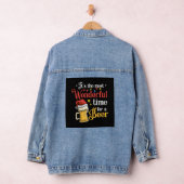 Weihnachtsbär Jeansjacke (Hangar)