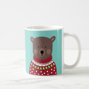 Weihnachtsbär Kaffeetasse