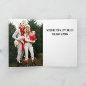 Weihnachtsbär Karte (Innenseite)