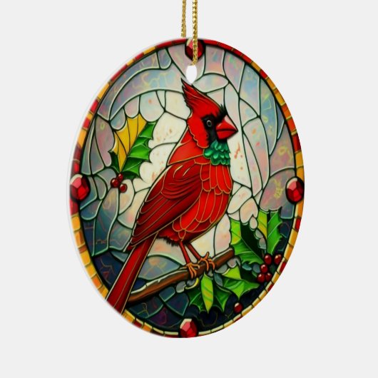 Weihnachtsbär Keramik Ornament (Rechts)