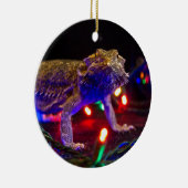 Weihnachtsbär Keramik Ornament (Rechts)