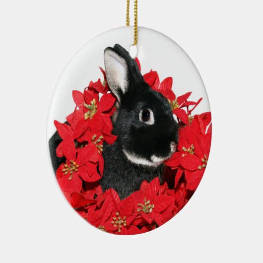 Weihnachtsbär Keramikornament (Rechts)