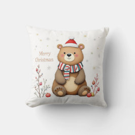 Weihnachtsbär Kissen