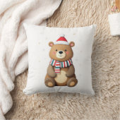 Weihnachtsbär Kissen (Decke)