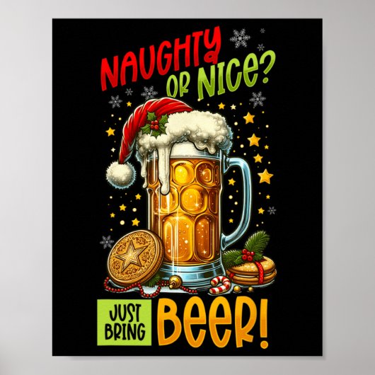 Weihnachtsbär Lover Poster (Vorne)
