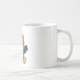 Weihnachtsbär mit Weihnachtsgeschenk Kaffeetasse