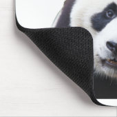 Weihnachtsbär mit Weihnachtsmannmütze Mousepad (Ecke)