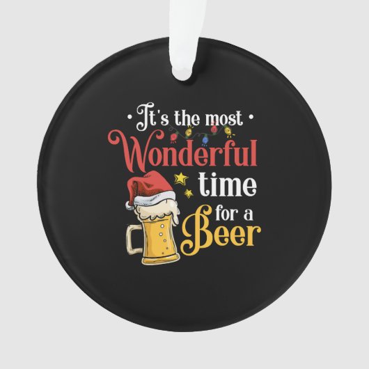 Weihnachtsbär Ornament (Vorderseite)