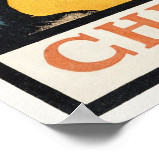 Weihnachtsbär Poster (Ecke)