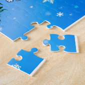Weihnachtsbär Puzzle (Seite)
