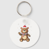 Weihnachtsbär Schlüsselanhänger (Rückseite)