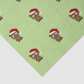 Weihnachtsbär Seidenpapier (Ausschnitt)