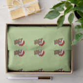 Weihnachtsbär Seidenpapier (Geschenk)