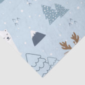 Weihnachtsbär-Serie Design 9 Seidenpapier (Ausschnitt)