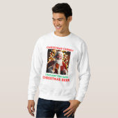 Weihnachtsbär Sweatshirt (Vorne ganz)