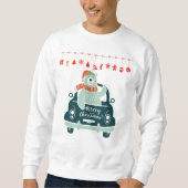 Weihnachtsbär Sweatshirt (Vorderseite)